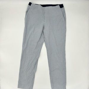 Seersucker Blue/White Pants